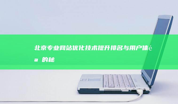 北京专业网站优化技术：提升排名与用户体验的秘诀